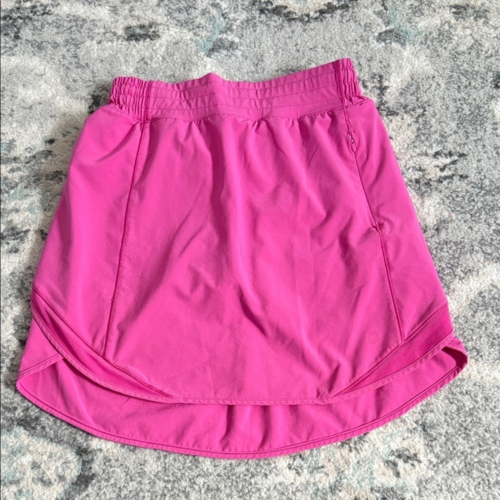 Lululemon Hotty Hot High-Rise Skirt *Long in Sonic Pink